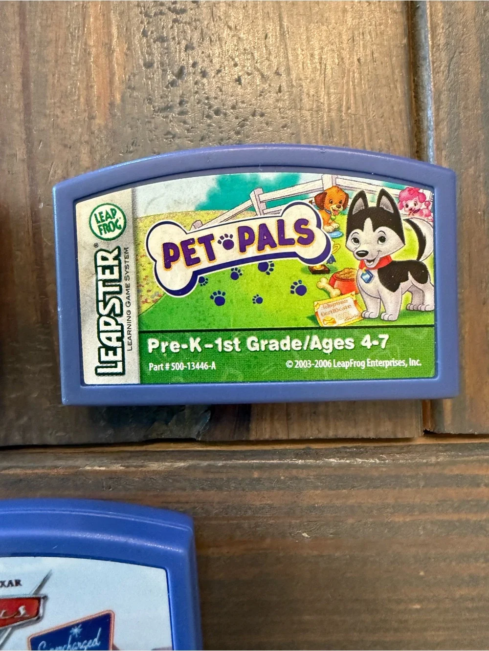 Lot of 3 Leap Frog Leapster Pet Pals, Ni Hao Kai-Lan, Cars Learning Cartridges